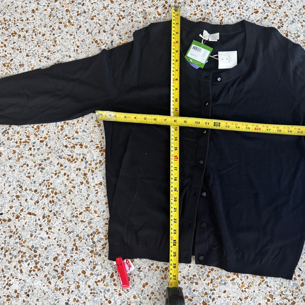 Black Button-Up Cardigan